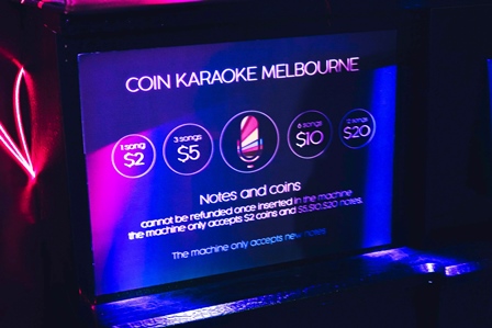 coin karaoke